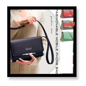 (New in package) Korean Style long Wallet Bag with Strap